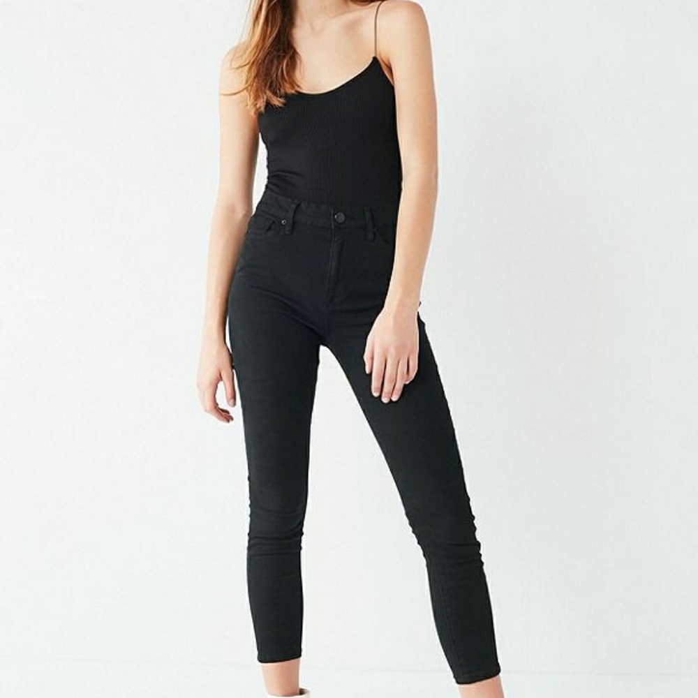 BDG Twig Grazer High-Rise Skinny Jean - Black - Picture 4 of 6